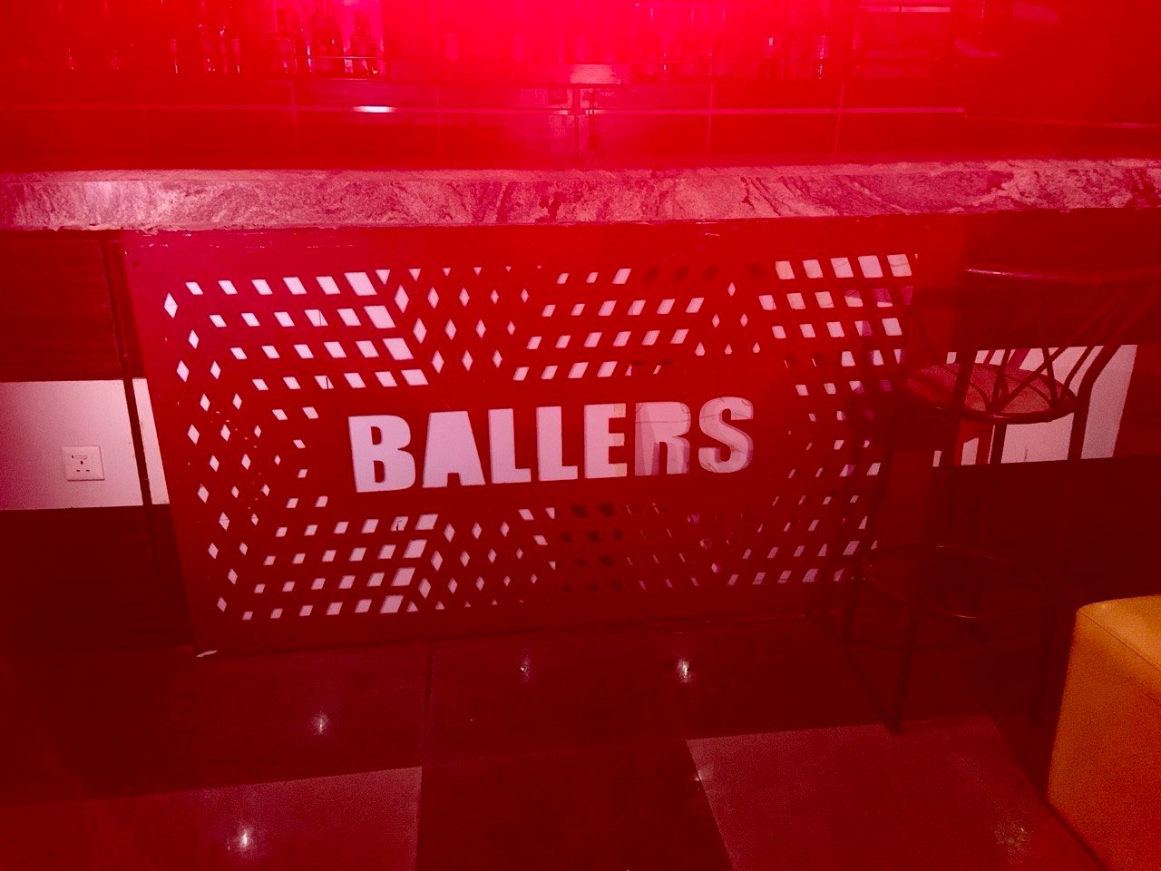 Another view of the VIP Bar's outdoor setting